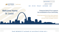 Desktop Screenshot of enterprisehomeloans.com